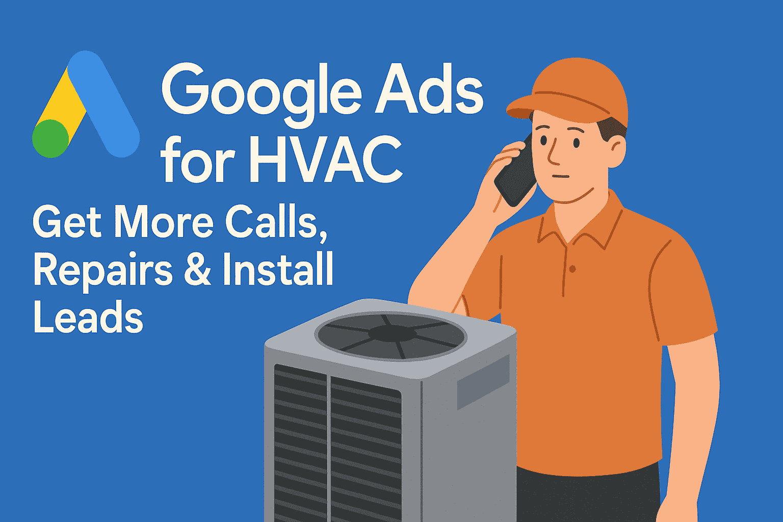 Google Ads for HVAC – Get More Calls, Repairs & Install Leads