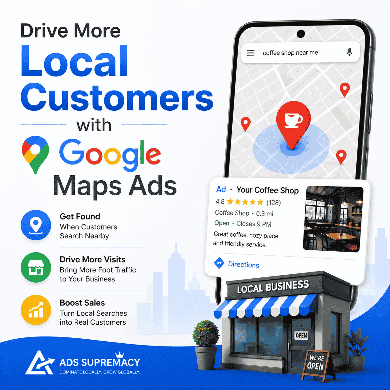 Drive More Local Customers with Google Maps Ads